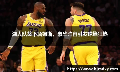 湖人队签下詹姆斯，豪华阵容引发球迷狂热